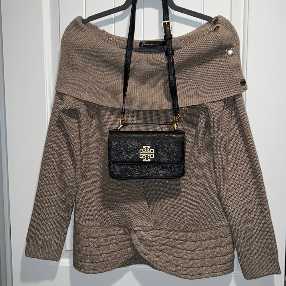 Off the shoulder sweater